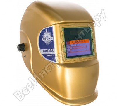 Brima маска сварщика нв-1492 optima золото в коробке 0011322