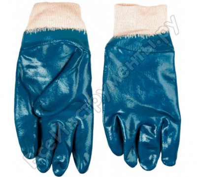 Topex перчатки рабочие, хлопчатобумажные с покрытием из нитрилового каучука 83s201