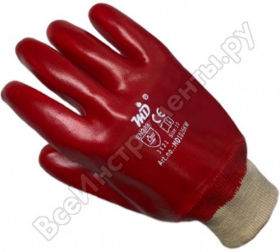 Атлант перчатки красные мбс 30061