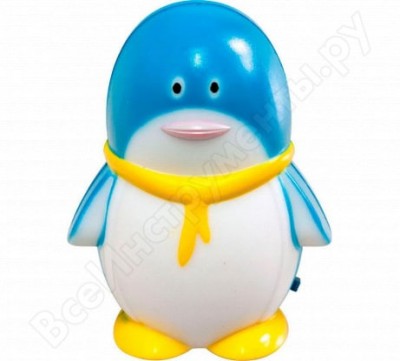 Feron свет-ник ночной пингвин 4led 1w 230v синий, fn1001 23221