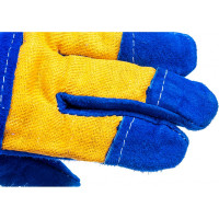 Комбинированные спилковые перчатки Gigant Ангара G-031
