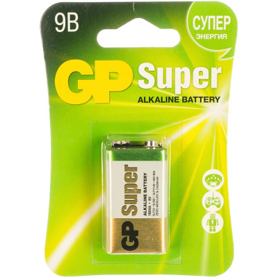 Алкалиновая батарейка GP Super Alkaline 1604A-5CR1 10/200