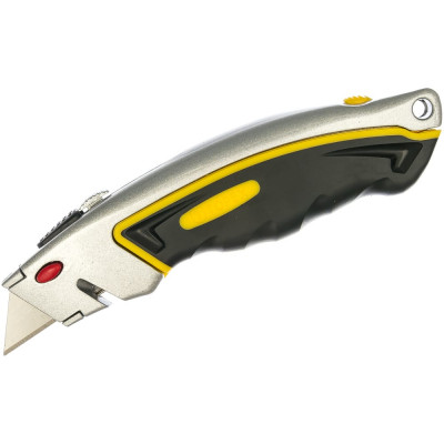 Topex нож с трапециевидным лезвием, 6 лезвий, металлический корпус 17b172