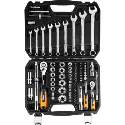 Neo tools головки сменные 82 шт. 1/2 1/4 crv 08-672