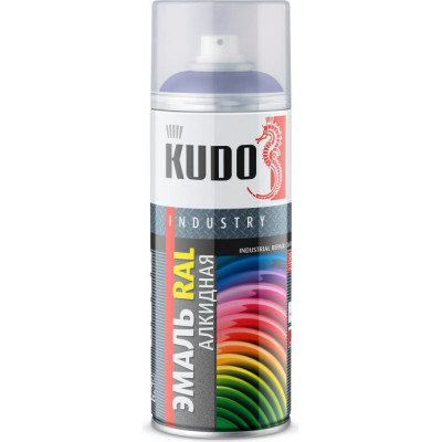 Kudo эмаль универсальная ral 5005 сигнальный синий ku-05005