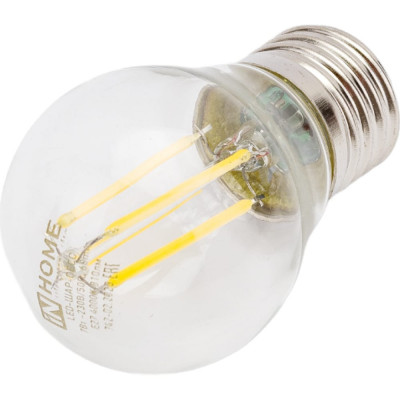 Светодиодная лампа IN HOME LED-ШАР-deco 4690612016337