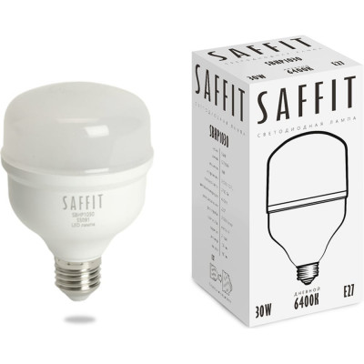 Светодиодная лампа SAFFIT SBHP1030 30W 230V E27-E40 6400K 55091