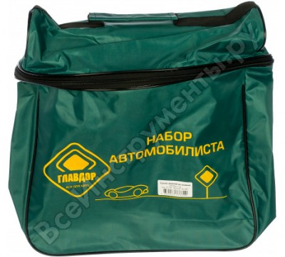Главдор сумка, 35х30х11 см gl-667 зеленая на молнии 53736