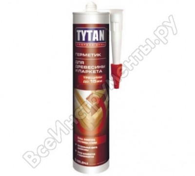 Tytan professional герметик акриловый для древесины и паркета, сосна 310мл 17157
