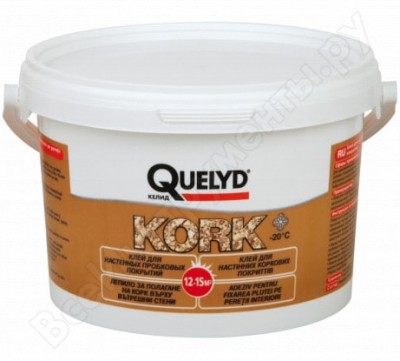Quelyd клей для пробки kork 3 кг 30041660