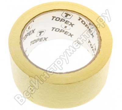 Topex малярная лента, бумажная, длина 35 м, желтая 23b203