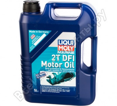 Полусинтетическое моторное масло 4T для водн.техн. LIQUI MOLY Marine 2T DFI Motor Oil 25063