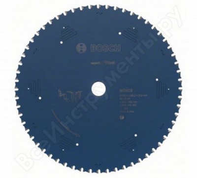 Bosch пильный диск expert for steel 2608643060