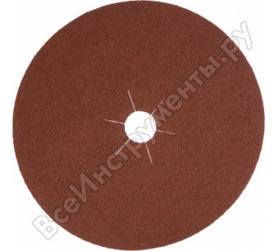 Klingspor шлифовальный фибровый круг по металлу 180мм; 22мм; р80 11064