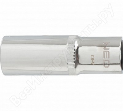Neo tools головка торцевая 6-гранная superlock 15 мм, длин. 1/2