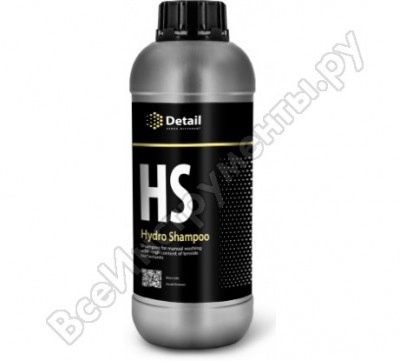 Detail шампунь вторая фаза hs hydro shampoo 500мл dt-0115