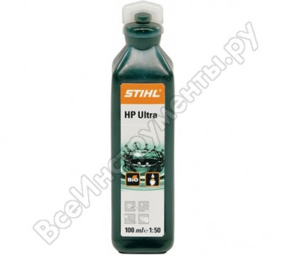 Stihl масло синтетическое для двухтактных двигателей hp ultra 0,1л 07813198060