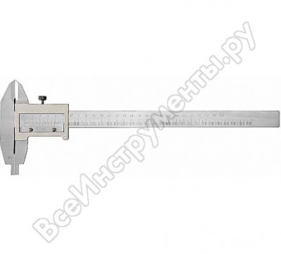 Россия штангенциркуль металлический тип 1, класс точности 2, 250мм, шаг 0,1мм 3445-250