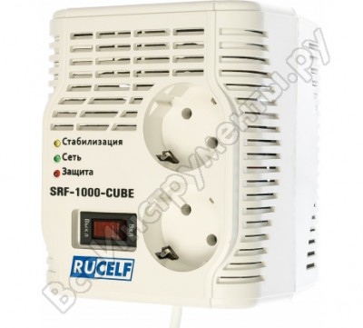 Rucelf стабилизатор напряжения srf-1000 сube 00-00005318