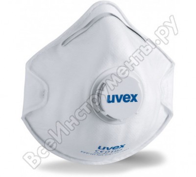 Uvex полумаска фильтрующая силв-эйр 2110, ffp1, с клапаном 8732110