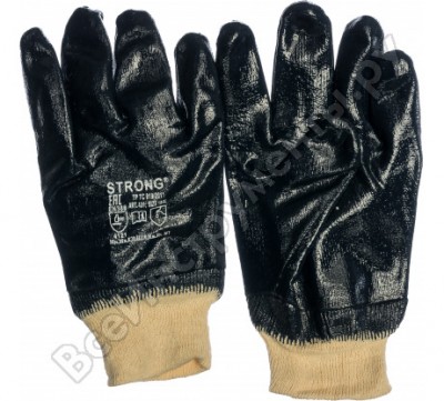 Кислото/щелочностойкие перчатки РОС Профи 12423