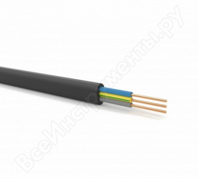 Партнер-электро кабель ввгнг п 3x6,0 гост /100м/ p111g-03ng08re1-c100