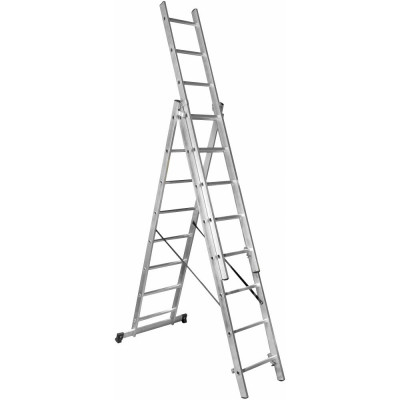 Inforce лестница трехсекционная 3x8 лп-03-08