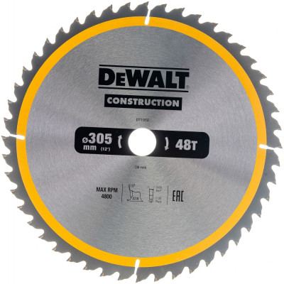Пильный диск Dewalt DT1959 CONSTRUCT