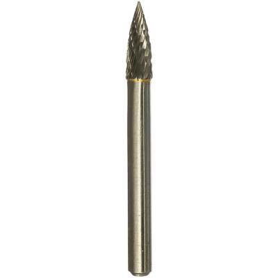 Messer твердосплавная борфреза тип g /гиперболическая с точечным окончанием/ д. 6 мм, дл. 18 мм, хв-к 6 мм g0618m06