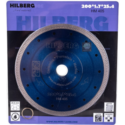Ультратонкий отрезной алмазный диск Hilberg Hilberg HM405