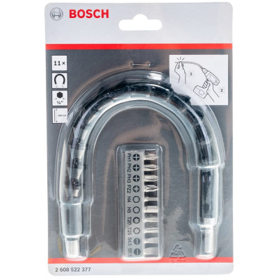 Bosch гибкий удлинитель 300 mm + 10 бит 2608522377