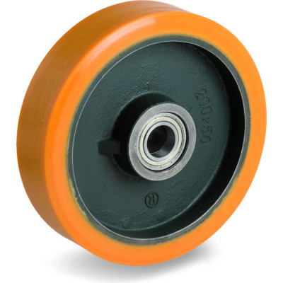 Tellure rota колесо 642157 d=250/60, чугун/полиур, г/п 1500 кг. 642157