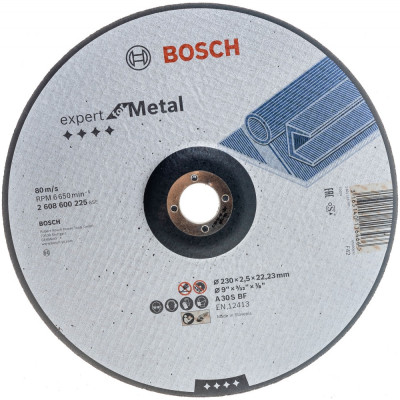 Отрезной диск по металлу Bosch 2.608.600.225