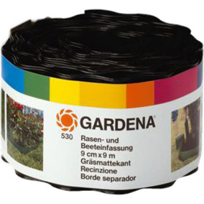 Gardena бордюр черный 9 см 00530-20.000.00