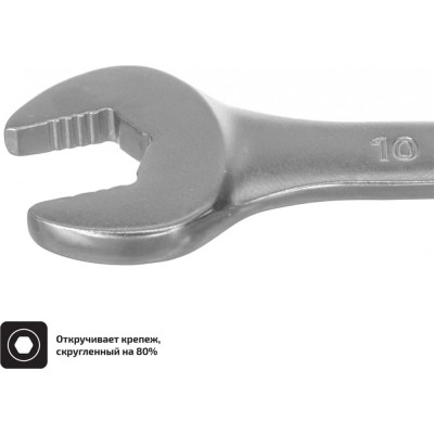 Inforce комбинированный ключ 10 мм 06-05-12