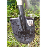 Gigant лопата штыковая из рельсовой стали с черенком и ребрами жесткости grl-01