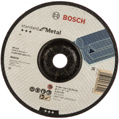 Обдирочный круг по металлу Bosch Standard 2608603183