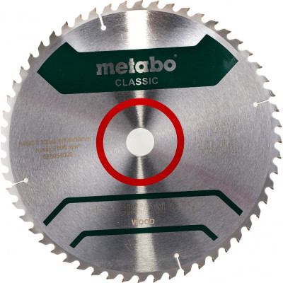Metabo пильный диск 305x30 hm,56wz 5отр,д.торцовок 628064000