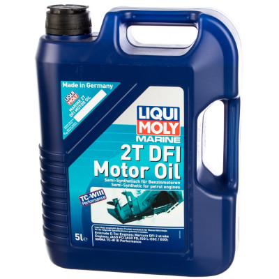 Полусинтетическое моторное масло 4T для водн.техн. LIQUI MOLY Marine 2T DFI Motor Oil 25063