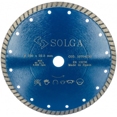 Алмазный диск по железобетону Solga Diamant PROFESSIONAL турбо 10704230