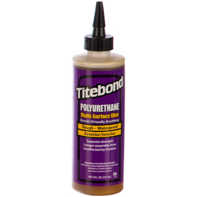 Titebond polyurethane wood glue клей полиуретановый для пористых и непористых материалов 2303