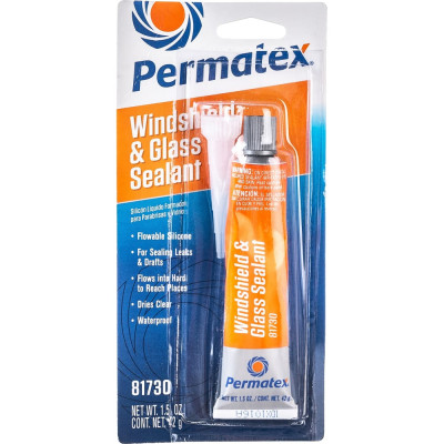 Permatex клей-герметик для автомобильных стёкол и фар суперпроникающий 42г 81730
