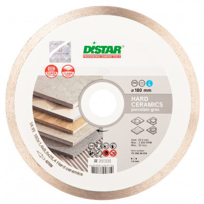 Сплошной алмазный диск по керамике DiStar Hard ceramics 11120048014