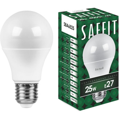 Светодиодная лампа SAFFIT SBA6525 55088
