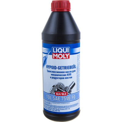 Полусинтетическое трансмиссионное масло LIQUI MOLY Hypoid-Getrieb.TDL 75W-90 GL-4/GL-5 3945