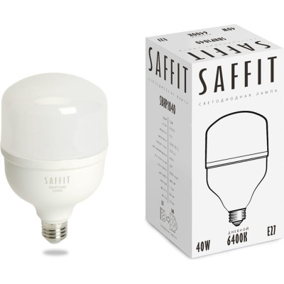 Светодиодная лампа SAFFIT SBHP1040 40W 230V E27 6400K 55093