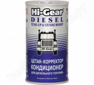 Hi-gear цетан-корректор и кондиционер для диз. топлива hg3435
