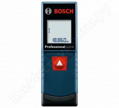 Bosch лазерный дальномер glm 20 0601072e00