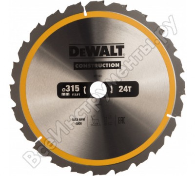 Пильный диск Dewalt DT1961 CONSTRUCT