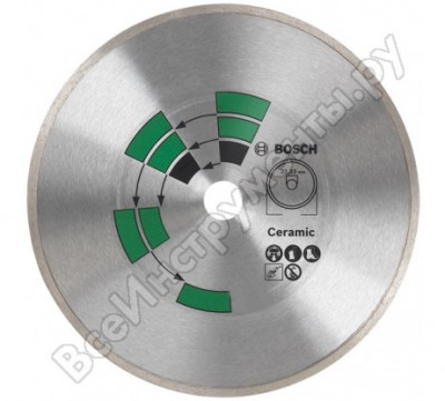 Bosch алмазный диск керам.плитка 230 мм diy 2609256418